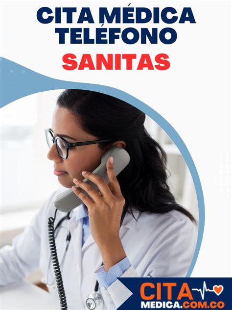 citas medicas sanitas teléfono|Cita Sanitas por Teléfono